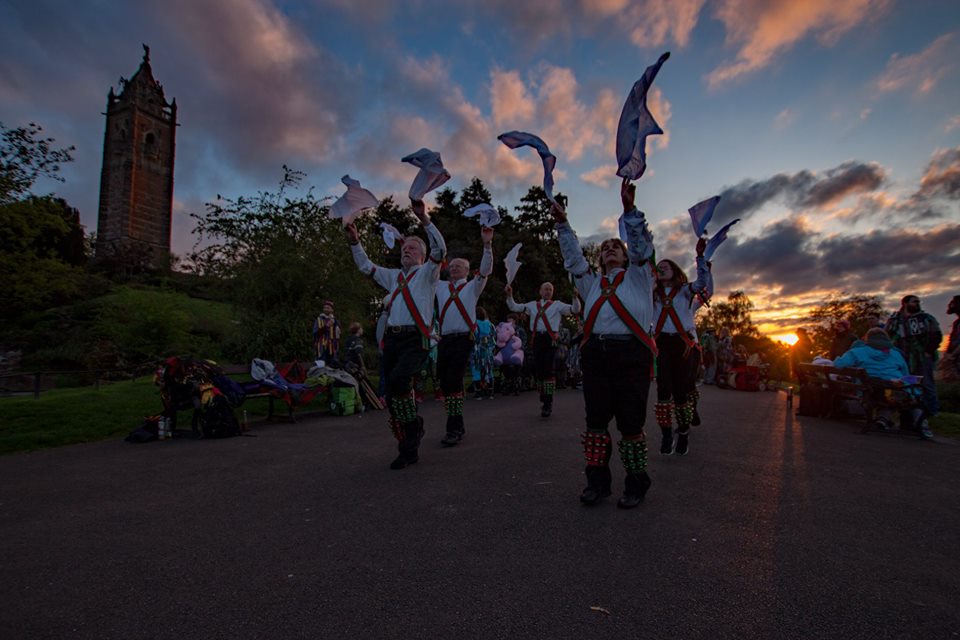 Brandon Hill 04:30 at dawn Bristol